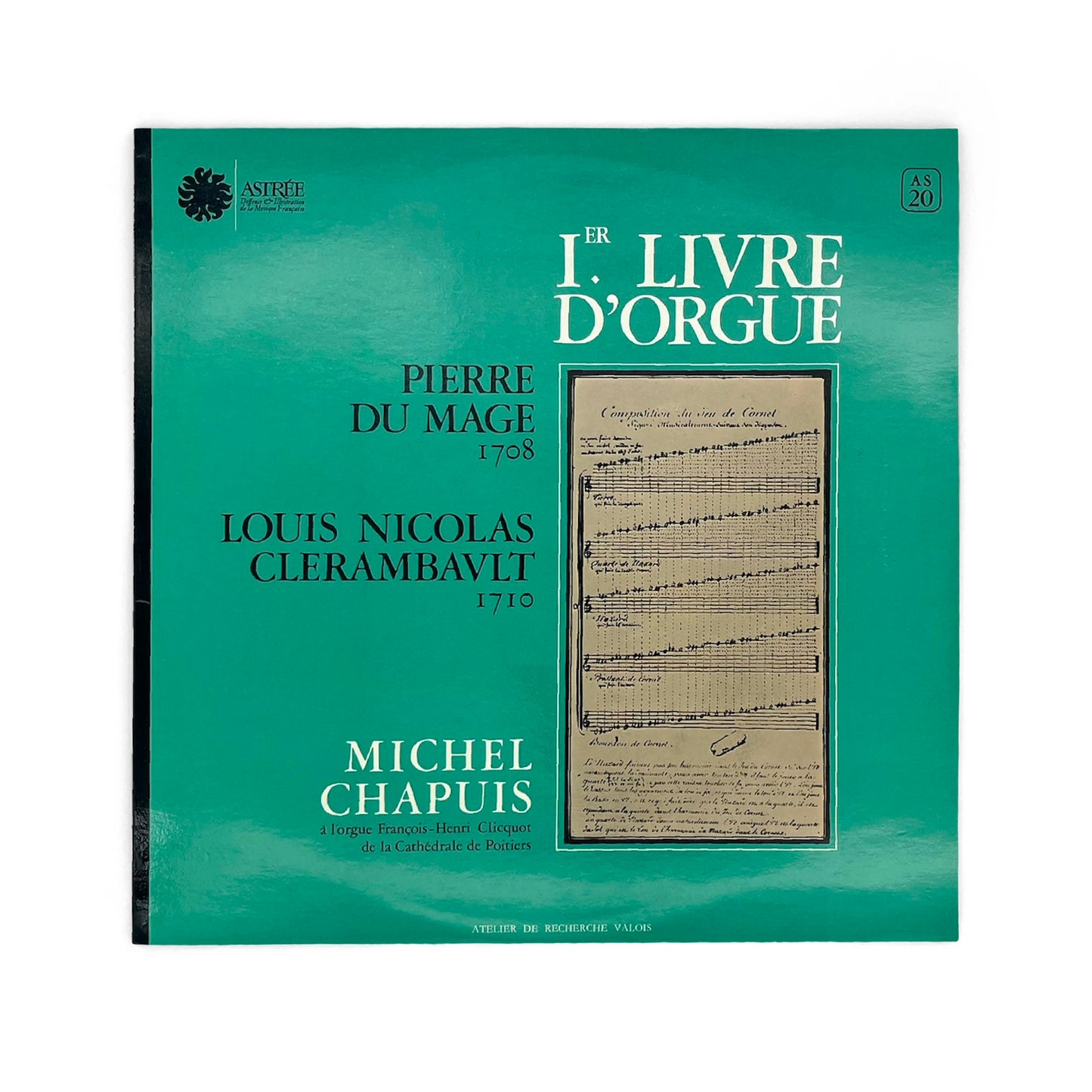 Michel Chapuis - Louis Nicolas Clerambault, Pierre Du Mage : 1er Livre d'Orgue