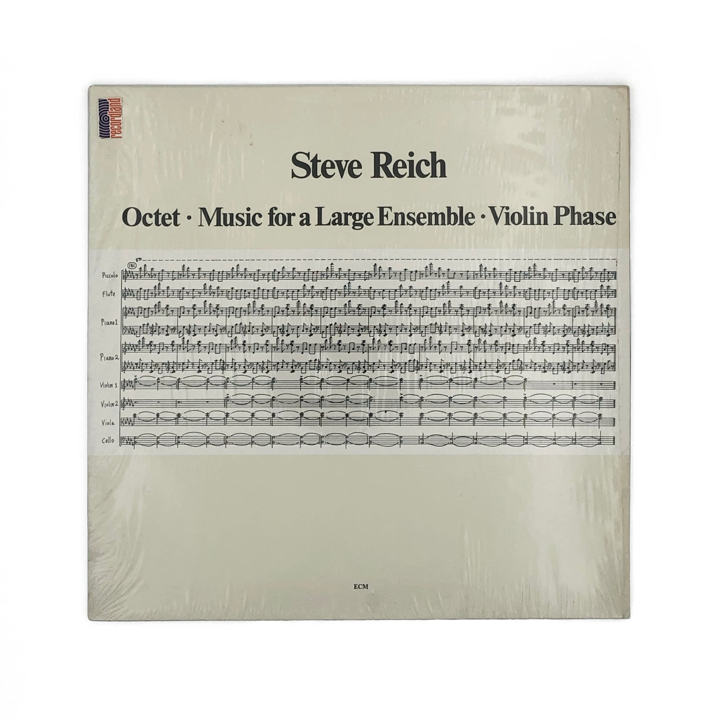 Steve Reich - Octet • Music For A Large Ensemble • Violin Phase